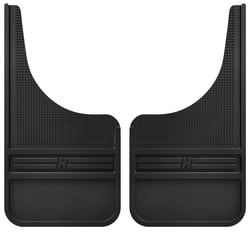 Picture of Husky Liners 55000 Rubber Front Mud Flaps - 12in W/o Weight