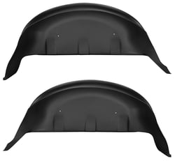 Picture of Husky Liners 79131 Rear Wheel Well Guards - Black Thermoplastic Protection
