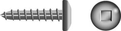 Picture of Seachoice SC5408 #10 x 2-1/2" Square Drive Pan Head Stainless Steel Screws (50-Pack)