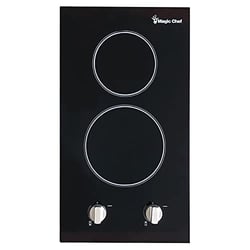 Picture of MagicChef MCSCTE12BG2 12-Inch Electric Cooktop with Ceramic Glass Surface