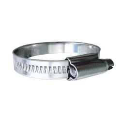 Picture of Trident Marine 710-0341 316 Stainless Steel Non-Perforated Worm Gear Hose Clamp 10-Pack SAE Size 12