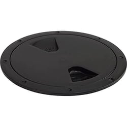 Picture of Sea-Dog Line 335745-1 Screw-Out Deck Plate Black 4 Inch