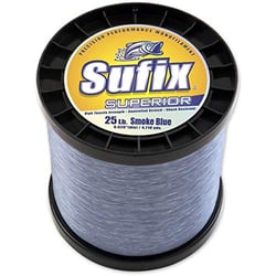 Picture of Sufix 634-130 Superior Monofilament Fishing Line 30 lb Test 450 Yards Smoke Blue