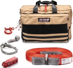 Picture of Factor 55 00485-01-LARGE Owyhee Tow and Recovery Kit with Red HitchLink