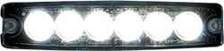 Picture of Buyers 8892201 Ultra Thin 5 Inch LED Strobe Light Clear