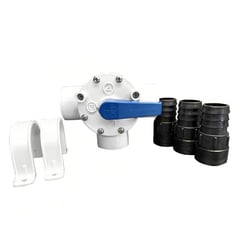 Picture of Raritan Engineering DV11 Diverter Y Valve with Fittings - 1.5 inch NPT Marine Waste Valve