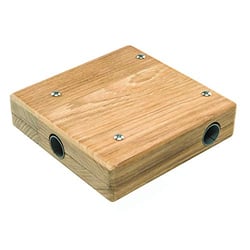 Picture of Whitecap Industries 60326 Teak Outboard Mounting Bracket 6-7/8" x 6-5/8" x 1-1/2"