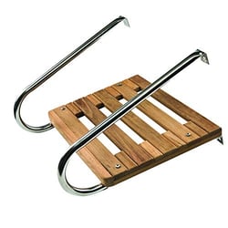 Picture of Whitecap Industries 60901 Teak Swim Platform for Inboard/Outboard Motors