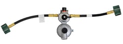 Picture of Marshall Excelsior Co. MEGR-253P-PT18 Two Stage Automatic Changeover LP Gas Regulator with Pigtail Kit