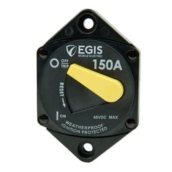 Picture of Egis Mobile Electric 4707-150 150A Panel Mount Circuit Breaker 48V IP66