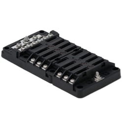 Picture of Egis Mobile Electric 8026 RT Fuse Block 12 Position with Ground & LED Indication