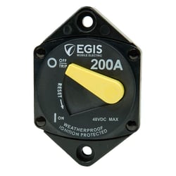 Picture of Egis Mobile Electric 4707-200 200A Panel Mount 87 Series Circuit Breaker