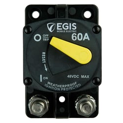 Picture of Egis Mobile Electric 4704-060 60A Surface Mount Circuit Breaker 48V