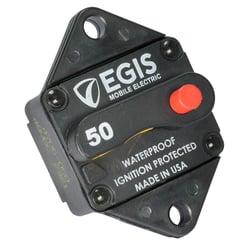 Picture of Egis Mobile Electric 4706-050 50A Panel Mount Circuit Breaker 285 Series