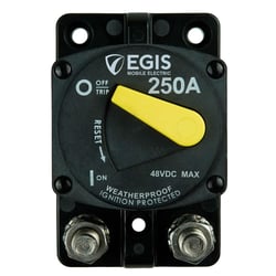 Picture of Egis Mobile Electric 4704-250 250A Surface Mount Circuit Breaker 48V