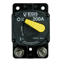 Picture of Egis Mobile Electric 4704-200 200A Surface Mount Circuit Breaker 48V DC