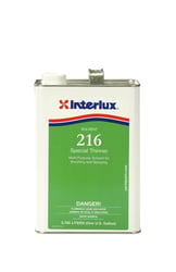 Picture of Interlux Y216/1 Special Thinner 216 Cold Weather Solvent - 1 Gallon