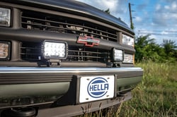Picture of Hella 358154051 VALUEFIT 450 LED Driving Light Kit with Mounting Hardware