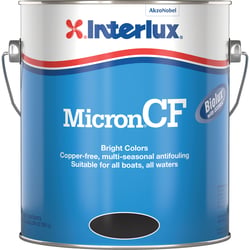 Picture of Interlux Paint YBD103/1 Micron CF Copper Free Antifouling Bottom Paint Black Gallon