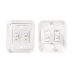 Picture of RV Designer S657 Double Wall Plate Switch White SPST On/Off