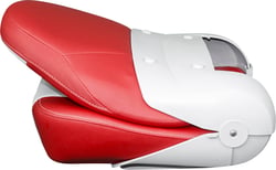 Picture of Tempress Products 68450 ProBax Orthopedic Folding High Back Boat Seat Red/Gray/Carbon