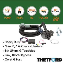 Picture of Thetford 97650 Sani-Con Turbo 400S RV Waste Macerator System