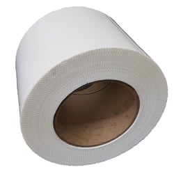 Picture of Dr. Shrink DS704WP White Shrink Tape 4" x 180' Pinked Edge Heat Shrink