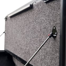 Picture of TrailFX TFX4703 Premium Hard Folding Tonneau Cover for Nissan Frontier 5' Bed