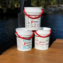 Picture of Shurhold 2451BFK Rope Handle Bucket 5 Gallon White with Fishing Knots Graphics