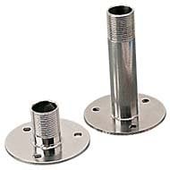 Picture of Sea-Dog Line 329517-1 Fixed Antenna Base Mount 1-1/2" Flange 304 Stainless Steel