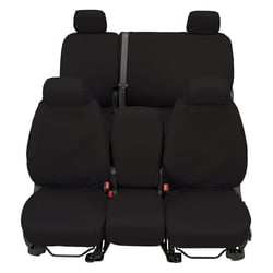 Picture of Covercraft SS2574PCCH Polycotton SeatSaver Custom Front Row Seat Covers Charcoal