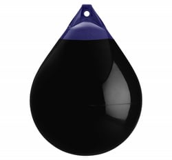 Picture of Polyform A-5-BLACK Marine Buoy 27" Diameter Heavy Duty Marker Float