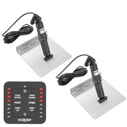 Picture of Lectrotab XKASL12X9 Stainless Steel Trim Tab Kit 12x9 with SLC-11 One-Touch Control