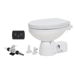 Picture of Jabsco 38045-4192RSP Quiet Flush E2 Fresh Water Marine Toilet 12V Regular Bowl Soft Close