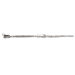 Picture of C. Sherman Johnson LS-2900 Tubular Turnbuckle with Splice Eye for Dyneema Lifelines