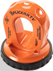 Factor 55 0035507 Splicer XTV Synthetic Rope Shackle Mount 3/16-1/4 Inch Orange — image 2
