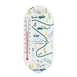 Picture of Camco 53366 RV Window Thermometer with Map Design