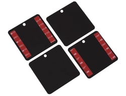 Picture of Buyers 8895404 Self-Adhesive Magnetic Mount Pad for Aluminum Surfaces, 4-Pack