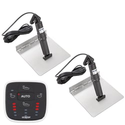 Picture of Lectrotab XKASAL9X9 Stainless Steel Trim Tab Kit with ALC-1 Auto Leveling Control 9x9