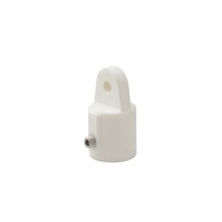 Picture of Whitecap Industries 3416WP 3/4" Round Outside Eye End White Nylon 1 Pair