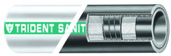 Picture of Trident Marine 102-1126-FT Premium Marine Sanitation Hose 1-1/2 Inch White with Green Stripe