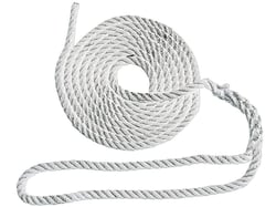 Picture of T-H Marine BE-CO-52809-DP Twisted 3-Strand Nylon Dock Line 3/8" x 15'