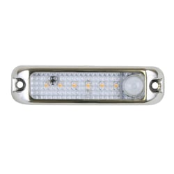Picture of Scandvik 41746P LED Locker Light with Motion Sensor and Stainless Steel Trim Ring