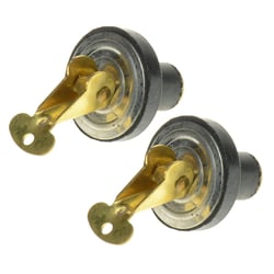 Picture of T-H Marine BE-PL-54850-DP Brass Baitwell Livewell Drain Plugs 1/2 Inch Pair