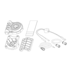 Picture of Humminbird 700068-1 MEGA Live Open Water Adapter Kit
