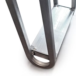 Picture of Dock Edge DE2153F Stand Off Welded Aluminum Ladder with Quick Release, 3-Step