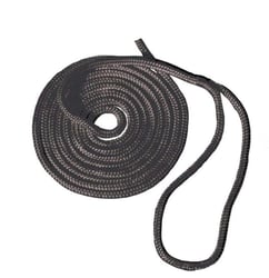 Picture of T-H Marine BE-CO-52857-DP 3/8" x 15' Premium Double Braid Dock Line Black