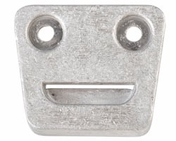 Picture of Sierra 18-6125A Aluminum Transom Plate Anode for Volvo Penta & OMC Stern Drives