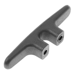 Picture of T-H Marine BE-HA-54036-DP 4.5 Inch Nylon Dock Cleat Black