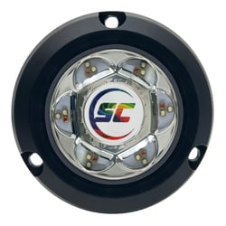 Picture of Shadow-Caster SC2-CC-CSM 2" LED Underwater Light Color Changing RGBW 24W